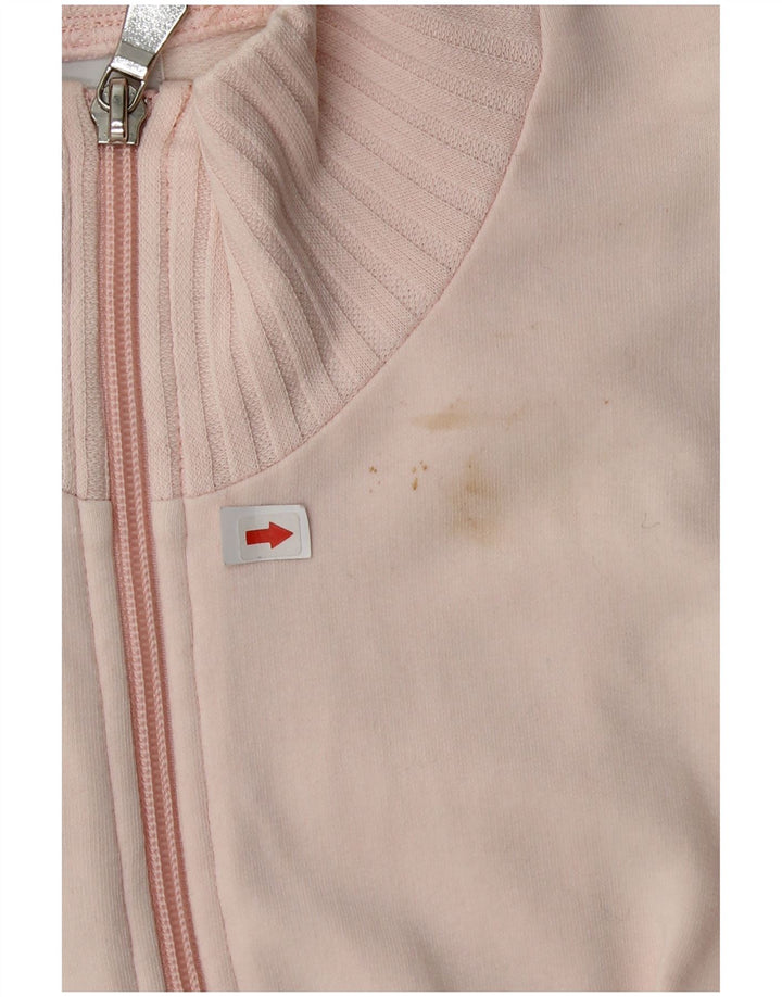 Γυναικεία αθλητική φόρμα Adidas Top Jacket UK 14 Medium Pink Cotton