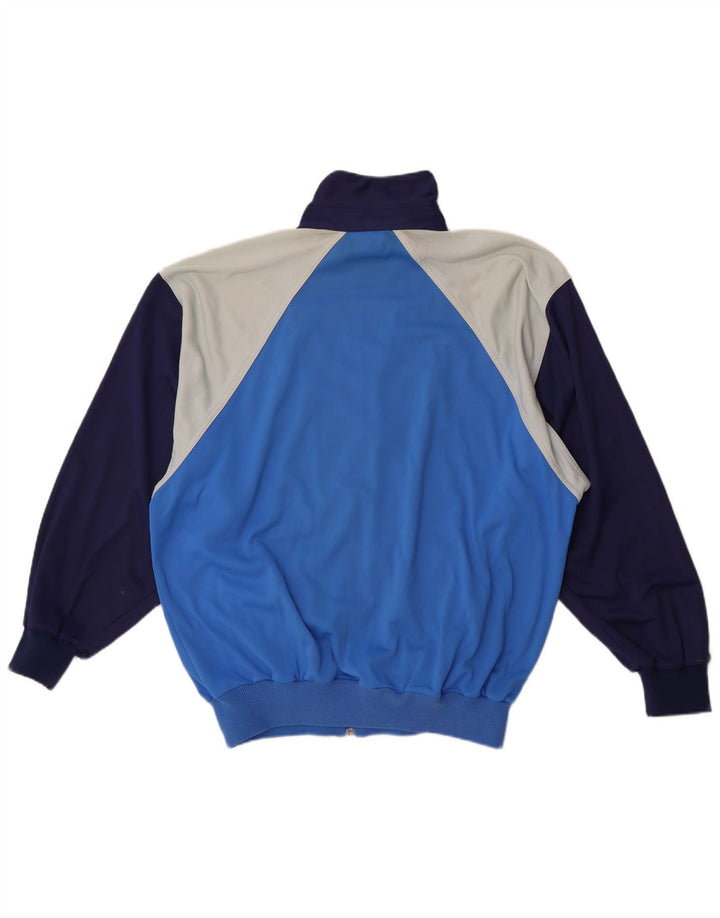 Ennerre Γυναικεία αθλητική φόρμα Top Jacket UK 20 2XL Blue Colourblock Polyamide
