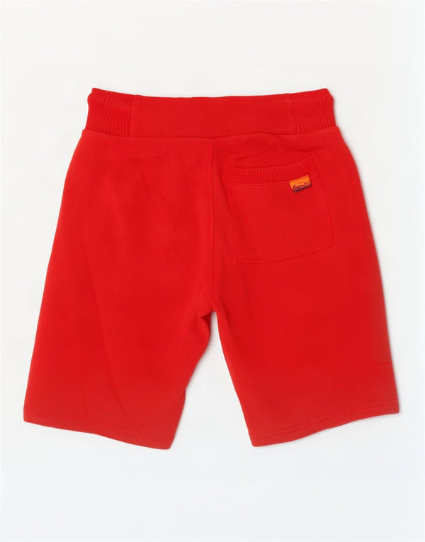 Ανδρικό γραφικό αθλητικό σορτς Superdry XS Red Cotton