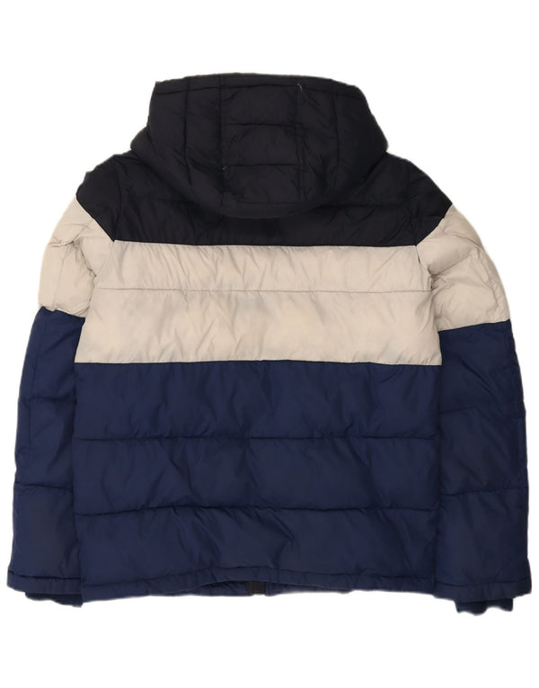 Tommy Hilfiger Ανδρικό μπουφάν με κουκούλα UK 36 Small πολύχρωμο νάιλον