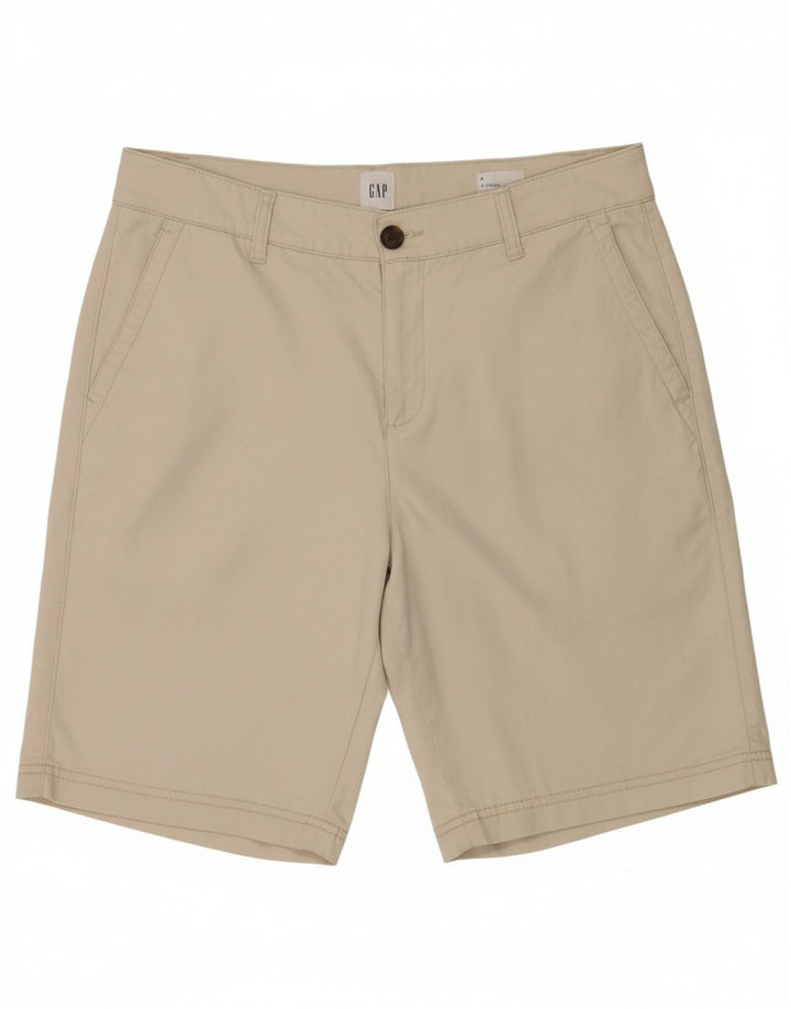 GAP Womens Chino Shorts US 8 Medium W34 Beige