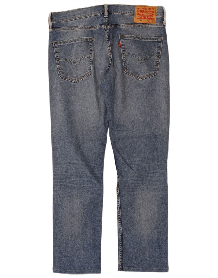 Levi's Mens 511 Slim Jeans W34 L29 Blue