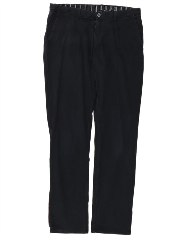 MASSIMO DUTTI Ανδρικό παντελόνι Chino EU 44 Large W34 L32 Navy Blue
