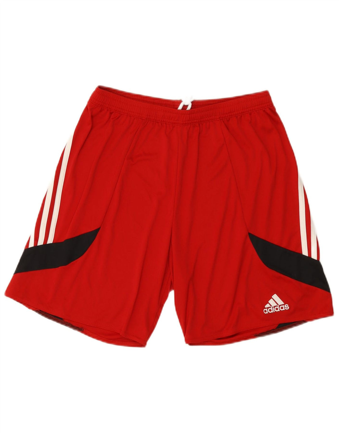 Ανδρικό αθλητικό σορτς Adidas Climalite με μεσαίο κόκκινο χρώμα πολυεστέρα