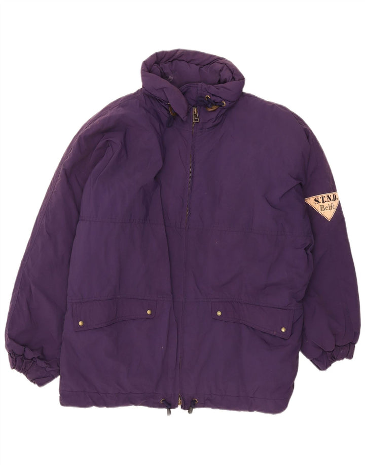 Γυναικείο παλτό Belfe Oversized padded UK 12 Medium Purple Nylon