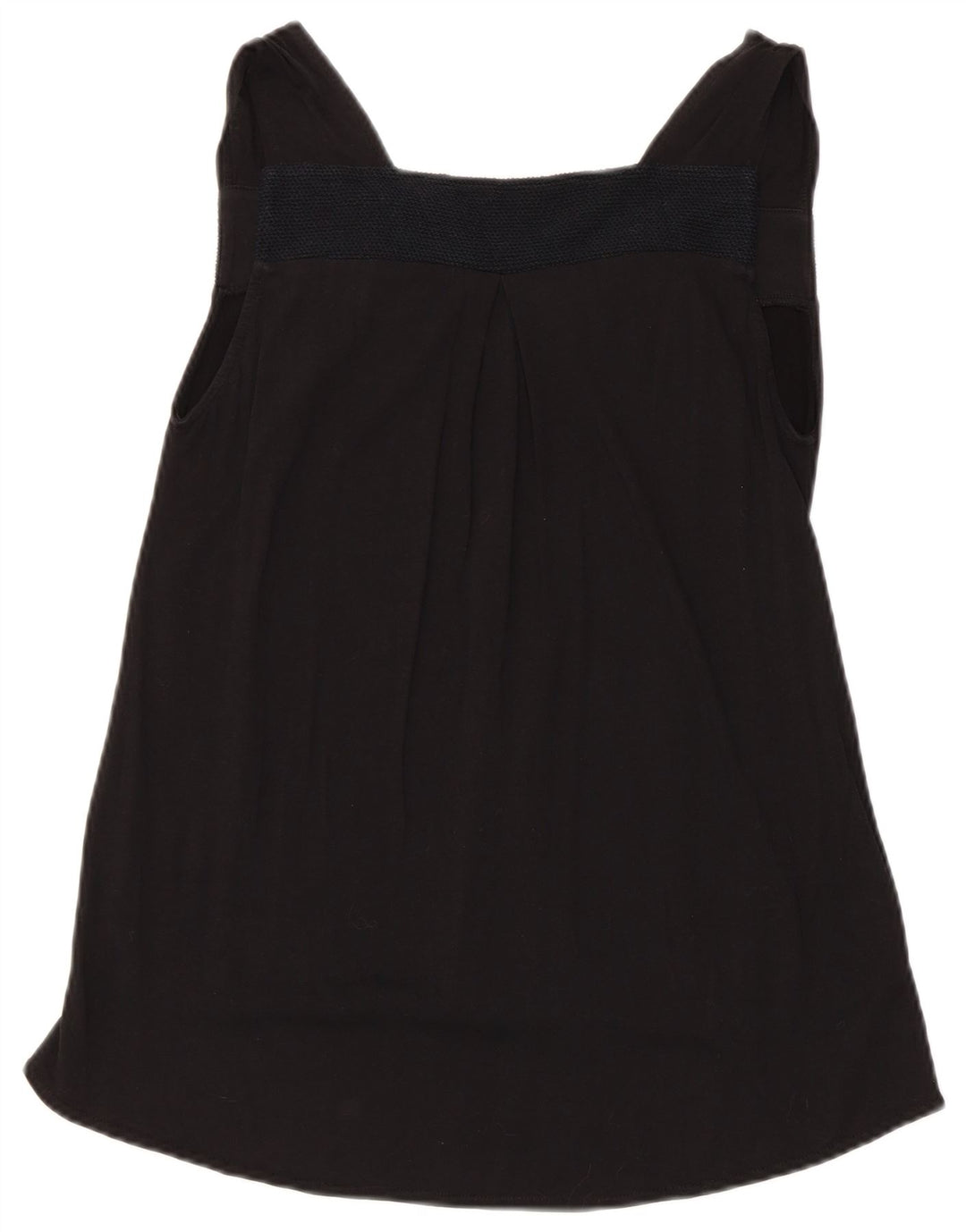 Zara Γυναικείο Αμάνικο Τοπ UK 12 Medium Black
