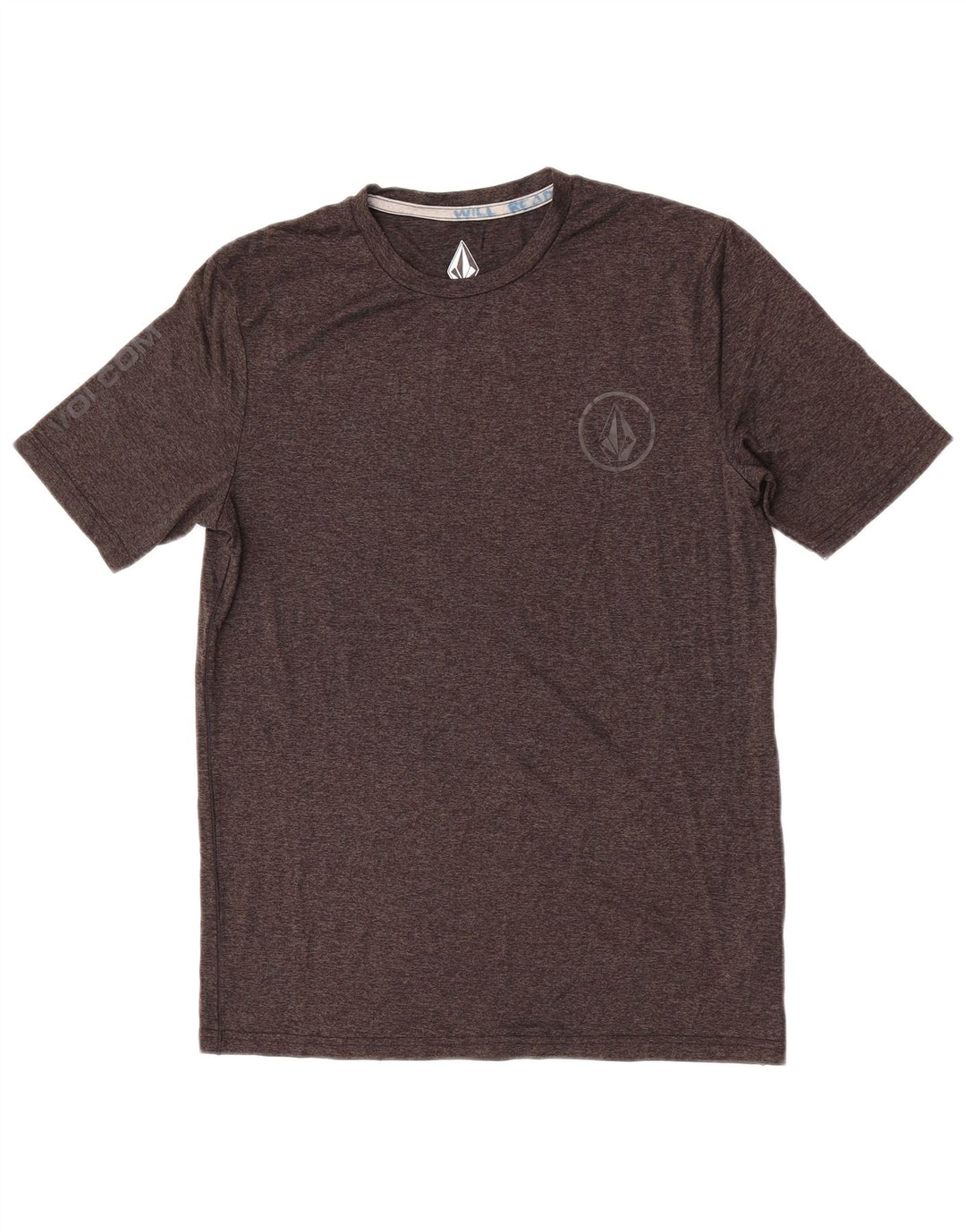 Ανδρικό T-Shirt Volcom Top Small Grey Flecked Nylon