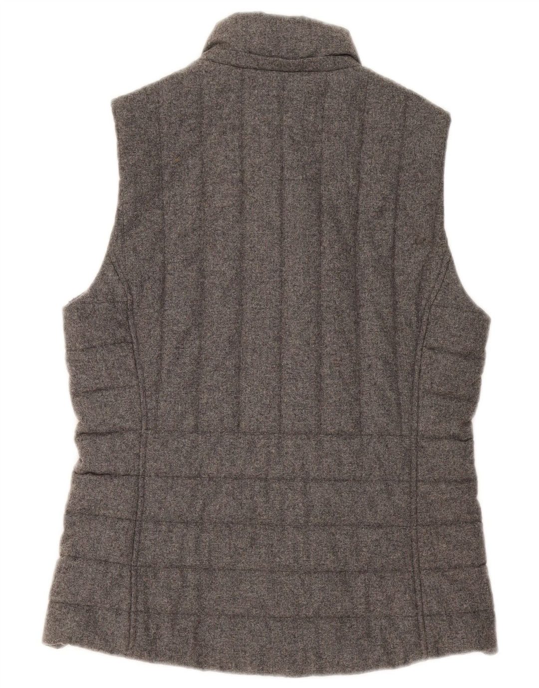 Tommy Hilfiger Γυναικεία padded Gilet UK 14 Medium Grey Wool