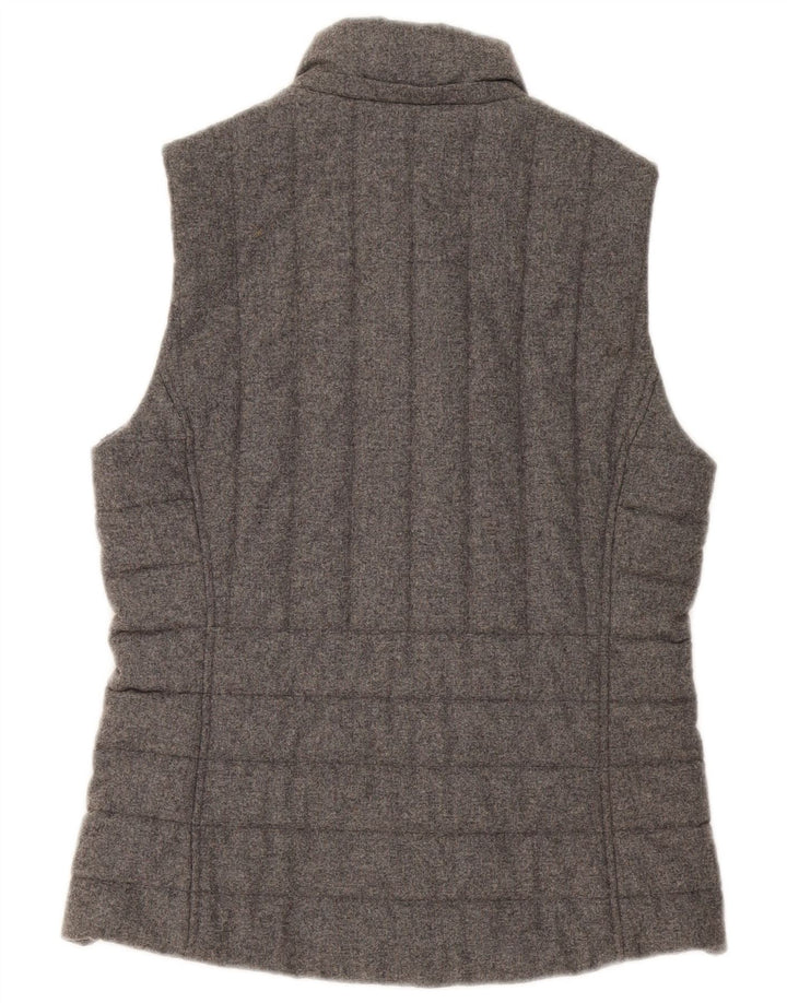 Tommy Hilfiger Γυναικεία padded Gilet UK 14 Medium Grey Wool