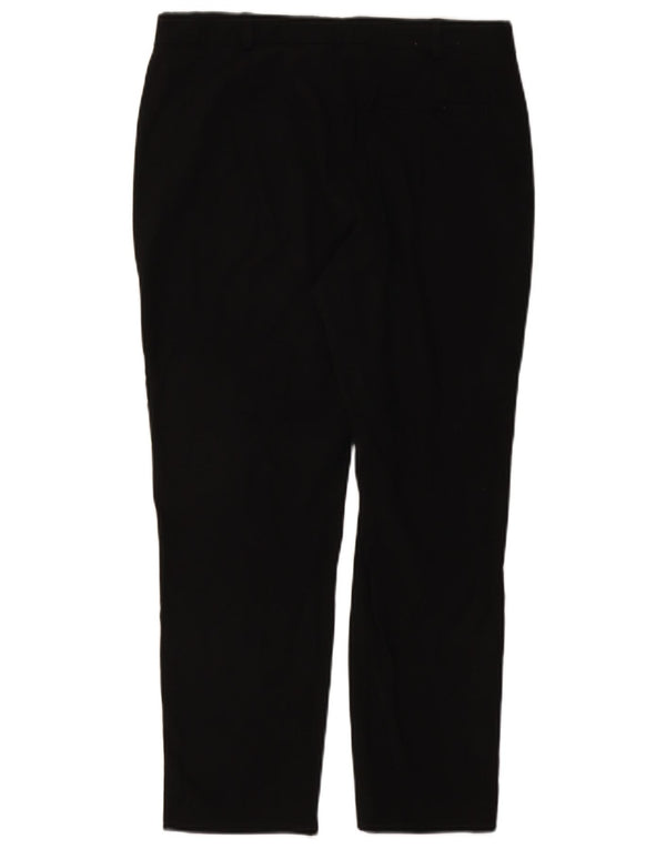 Marks & Spencer Γυναικείο κοστούμι Crop Παντελόνι UK 12 Medium W30 L25 Μαύρο