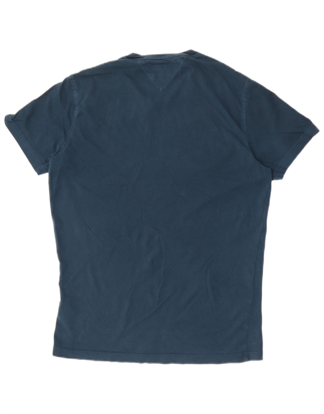 Ανδρικό T-Shirt Tommy Hilfiger Τοπ μεσαίου μπλε βαμβακερό