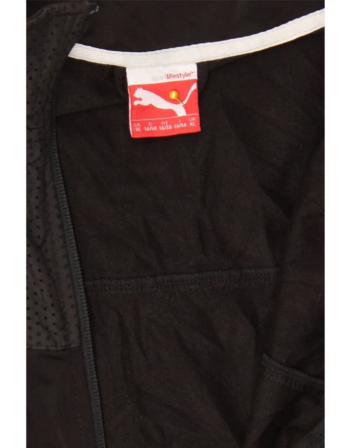 Ανδρική φόρμα Puma Top Jacket XL Black Spotted