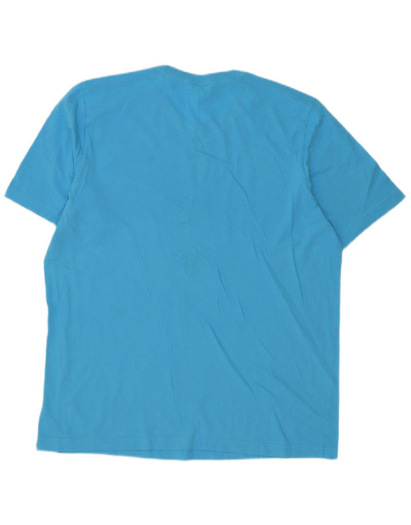 Ανδρικό γραφικό T-Shirt Adidas Top XL Μπλε βαμβακερό