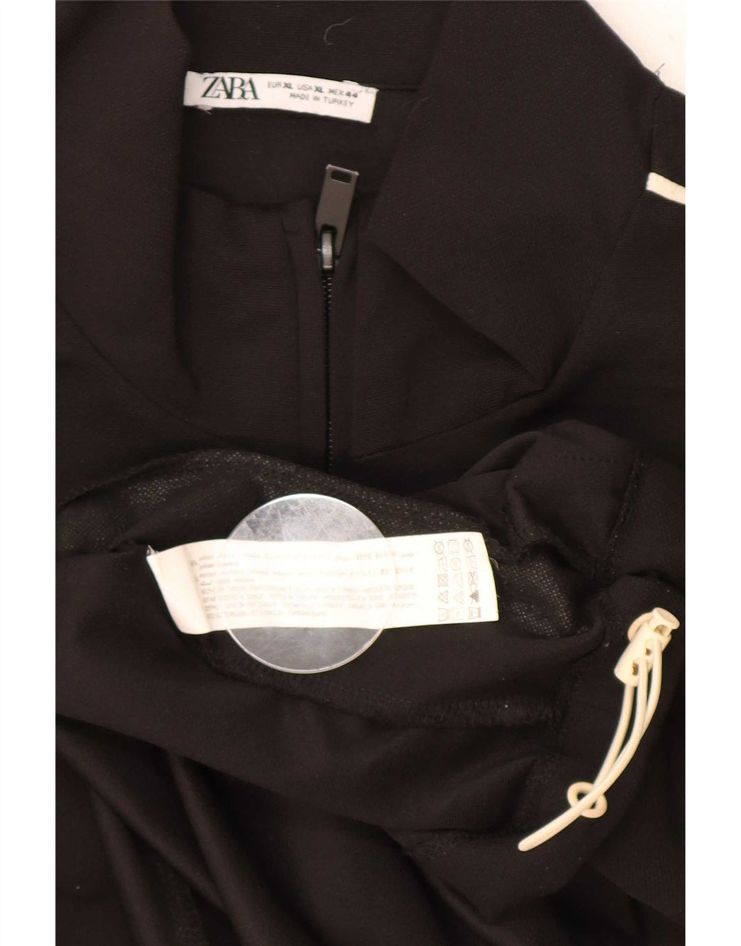 Ανδρική φόρμα Zara Top Jacket XL Μαύρο πολυεστέρα