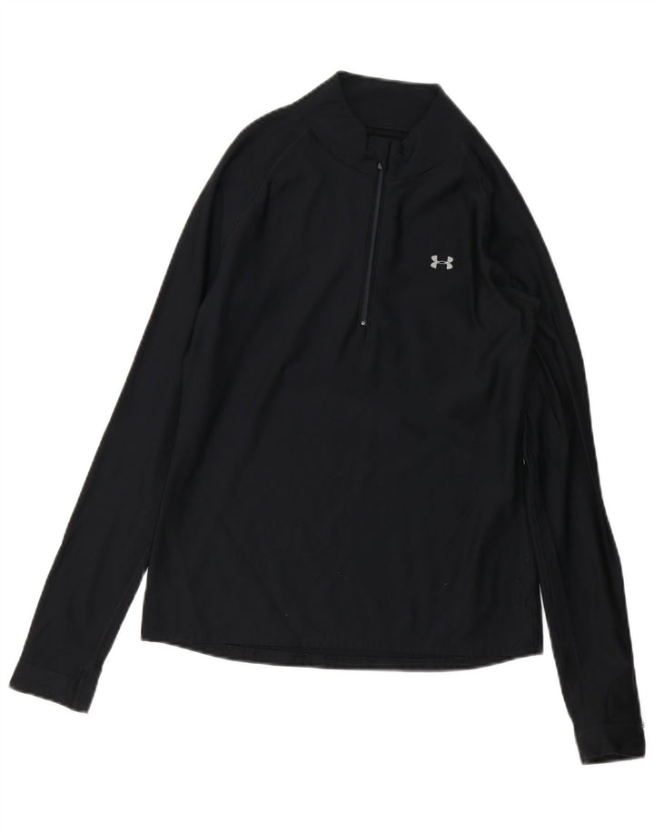 Γυναικεία φόρμα πουλόβερ με φερμουάρ UNDER Armour Top 10 Small Black