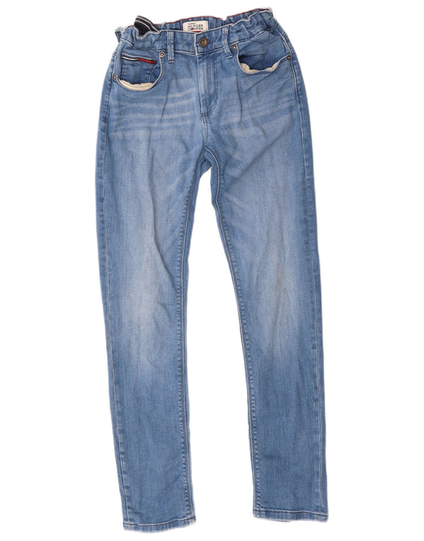 Tommy Hilfiger Boys Slim Jeans 13-14 ετών W28 L28 Μπλε βαμβακερό