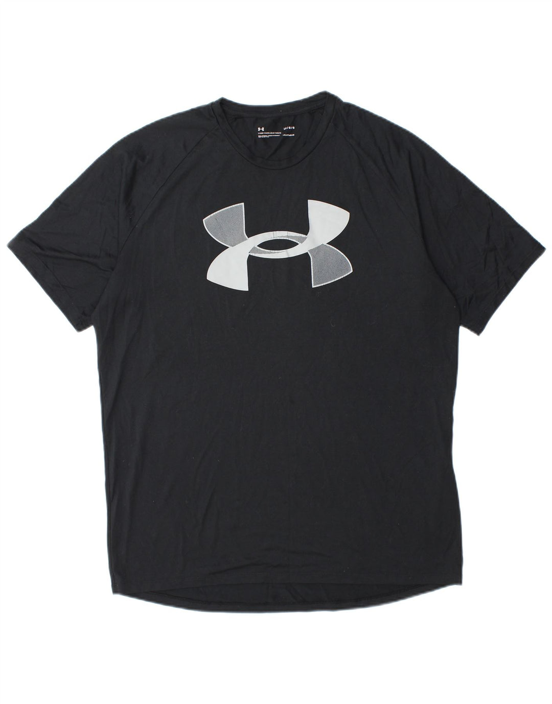 Γραφικό μπλουζάκι UNDER Armour Ανδρικό Heat Gear Top μεγάλο μαύρο πολυεστέρα