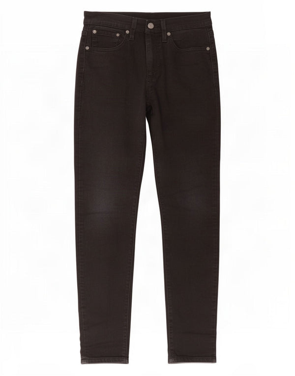 Levi's Mens 512 Slim Tapered Jeans W28 L32 Μαύρο βαμβακερό