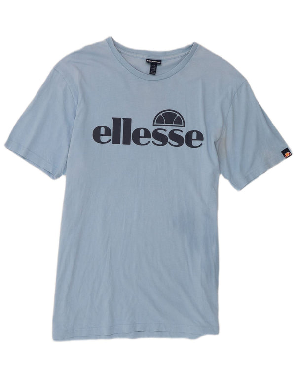 Ανδρικό γραφικό T-Shirt Ellesse Top XL Blue Cotton