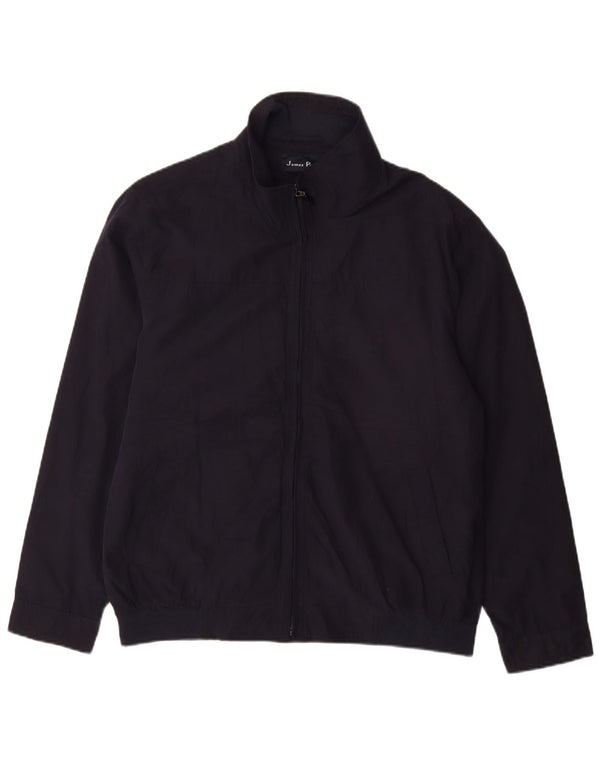 JAMES PRINGLE Ανδρικό Bomber Jacket UK 38 Medium Navy Blue Polyester