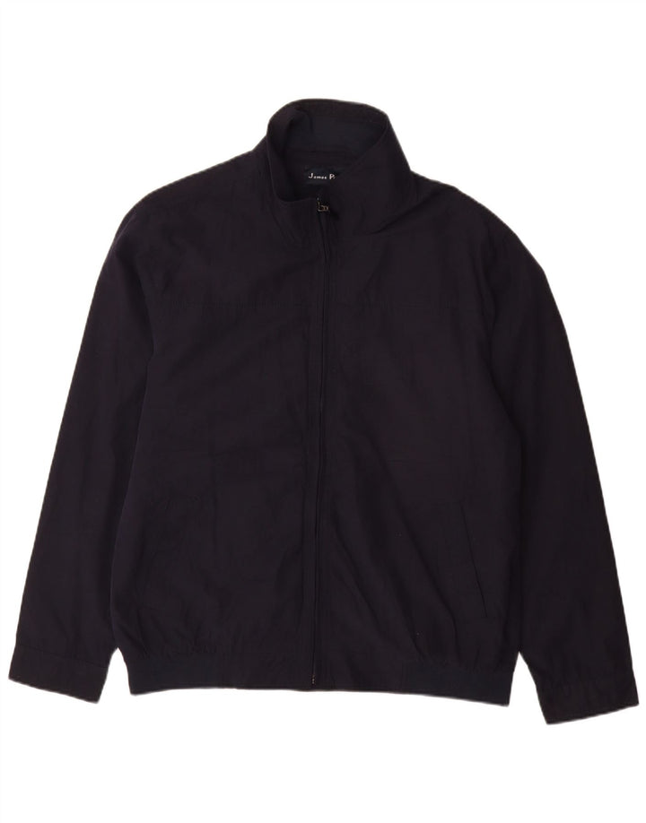 JAMES PRINGLE Ανδρικό Bomber Jacket UK 38 Medium Navy Blue Polyester