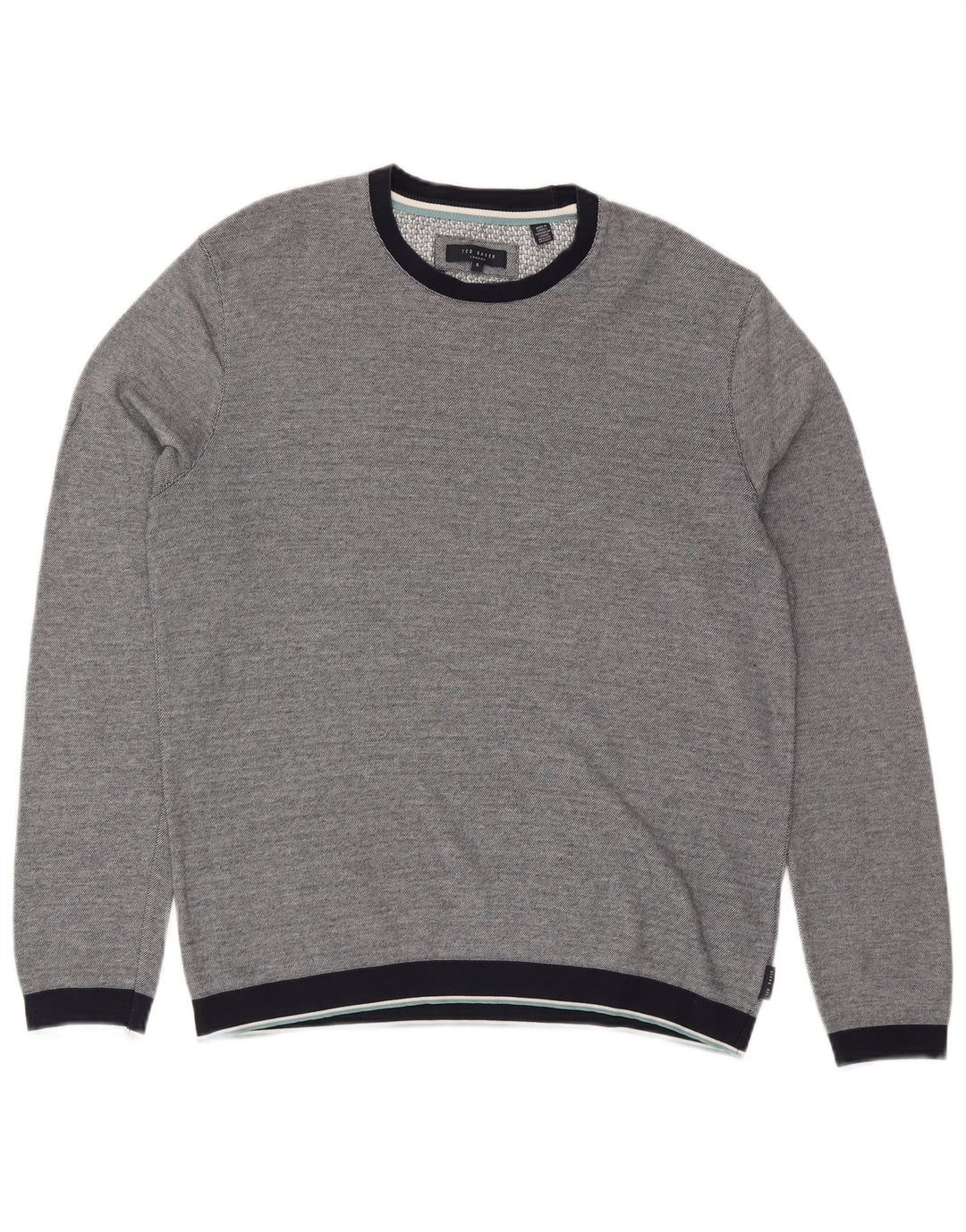 TED BAKER Ανδρικό Φούτερ Jumper Size 5 XL Navy Blue Cotton