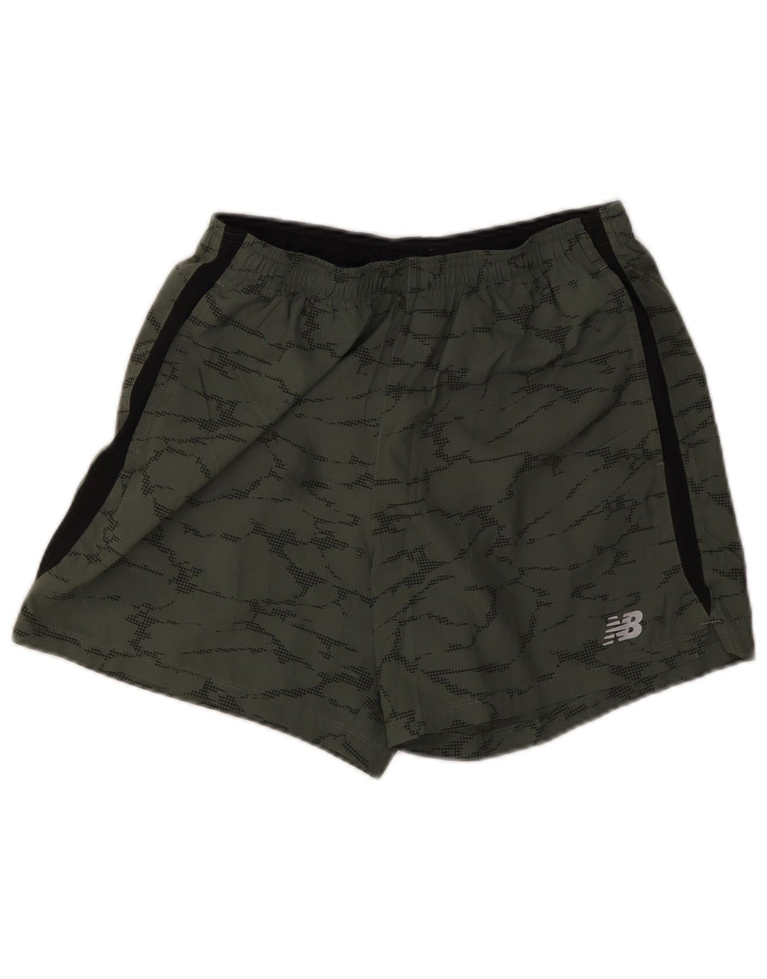 Ανδρικό αθλητικό σορτς New Balance Medium Khaki Camouflage Polyester