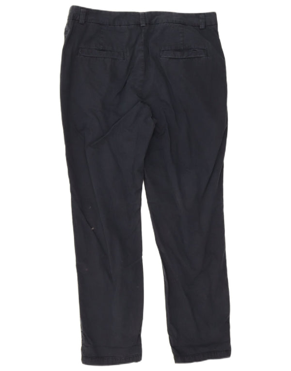 Marks & Spencer Γυναικείο παντελόνι Chino UK 12 Medium W32 L26 Navy Blue
