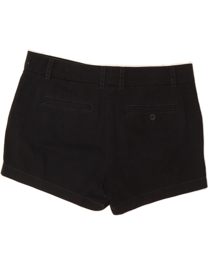 J. CREW Womens Chino Shorts US 12 Large W36 Black Cotton Vintage J. Crew and Second-Hand J. Crew from Messina Hembry 