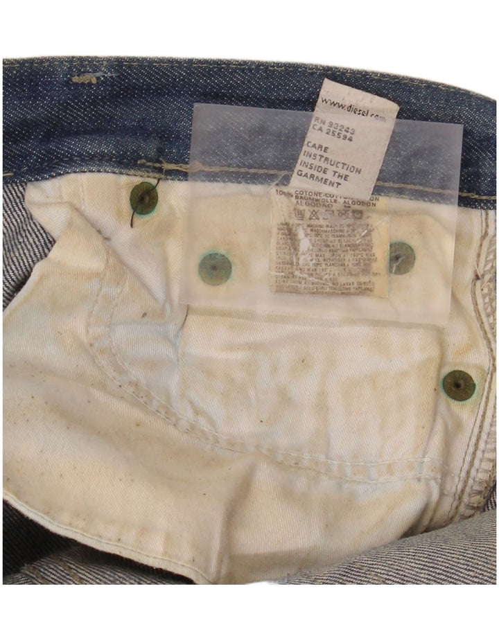 Diesel γυναικείο τζιν μποτάκι W32 L32 Μπλε βαμβακερό