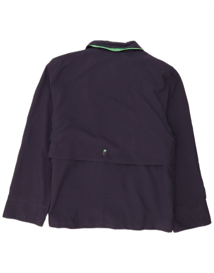 BIAGGINI Γυναικείο υπερμεγέθη Bomber Jacket IT 50 XL Navy Blue Polyester