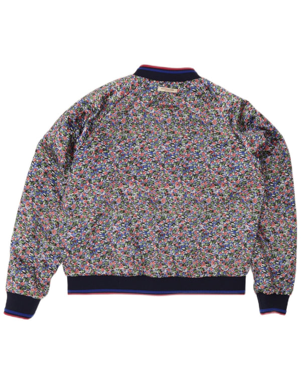 Γυναικείο αναστρέψιμο μπουφάν Scotch & Soda UK 14 Medium Blue Floral