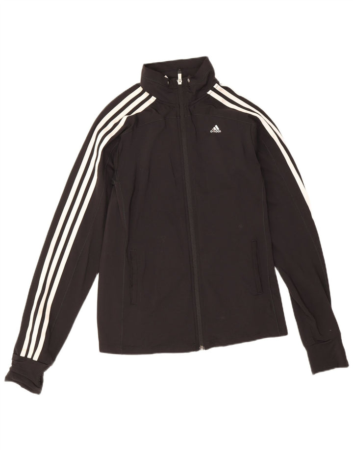 Adidas Γυναικεία φόρμα Climacool Top Jacket UK 8/10 Small Black Nylon