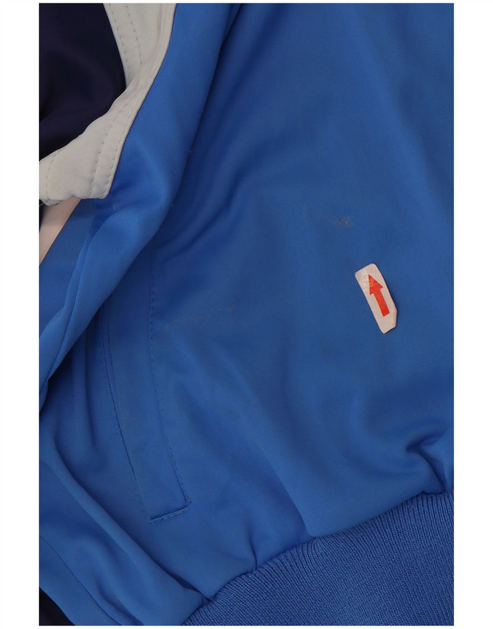 Ennerre Γυναικεία αθλητική φόρμα Top Jacket UK 20 2XL Blue Colourblock Polyamide