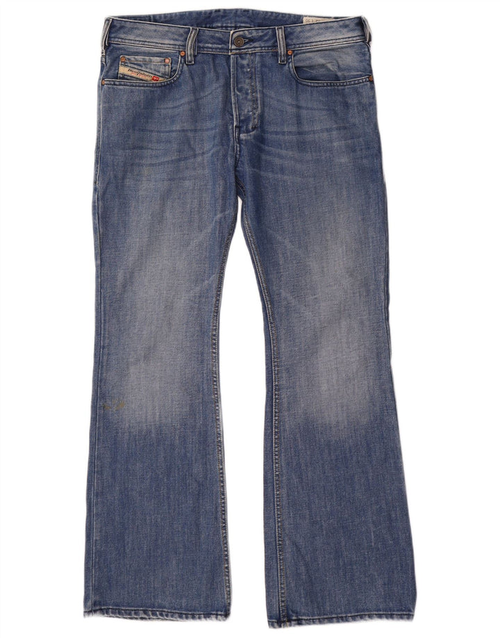 Ανδρικά DIESEL Zathan Bootcut Jeans W32 L30 Blue Cotton