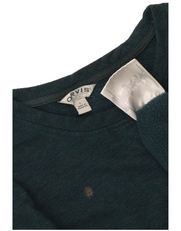 Ανδρικό φούτερ Orvis Jumper Large Green Modal