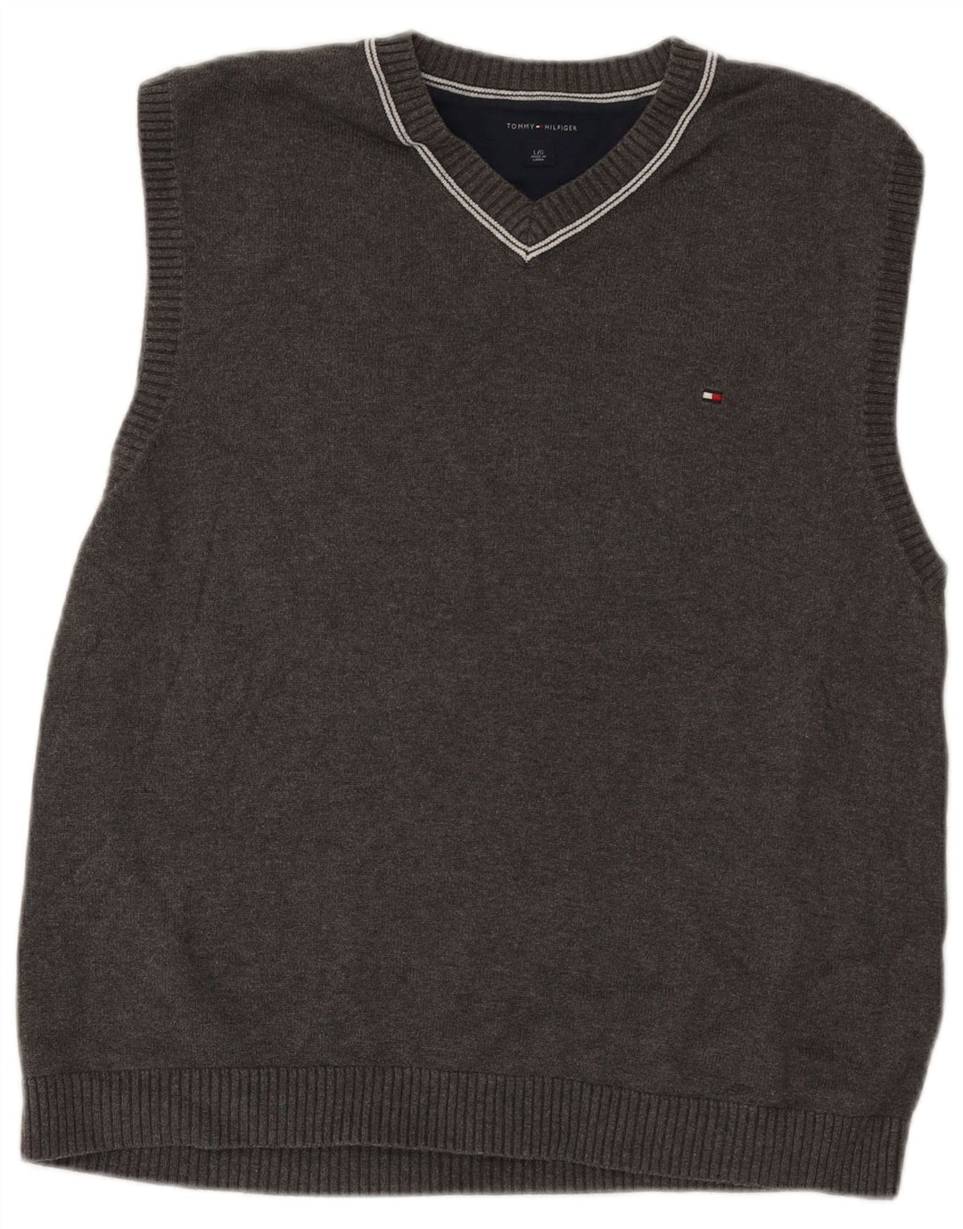 Tommy Hilfiger ανδρικό γιλέκο Tank Top Μεγάλο γκρι βαμβακερό