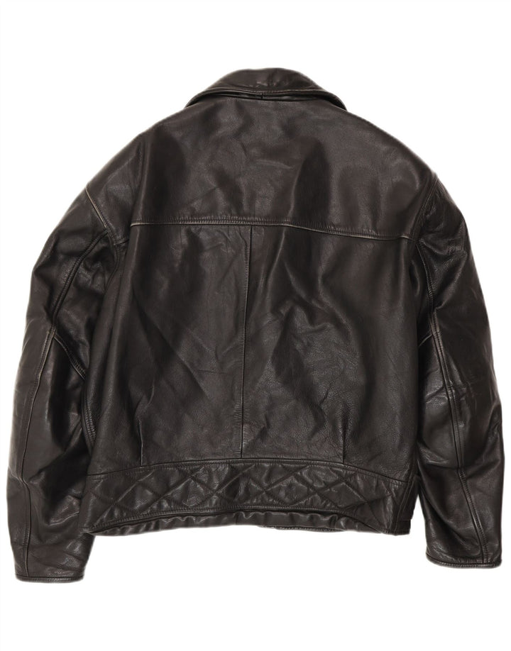 Dainese Ανδρικό Δερμάτινο Μπουφάν Biker IT 52 Large Μαύρο