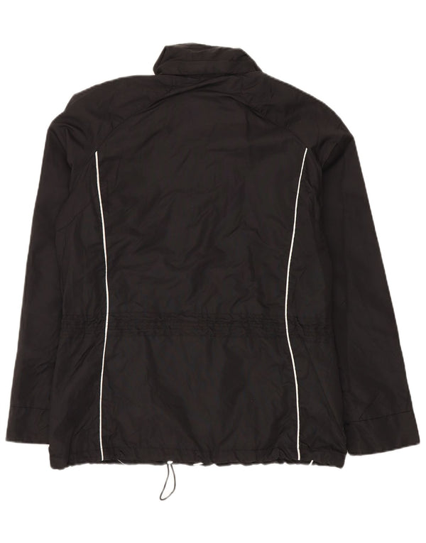 Brugi Ανδρικό μπουφάν βροχής UK 38 Medium Black Colourblock Polyamide