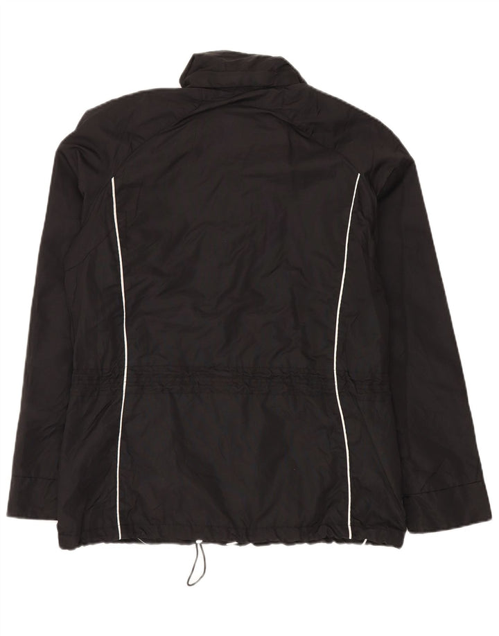 Brugi Ανδρικό μπουφάν βροχής UK 38 Medium Black Colourblock Polyamide