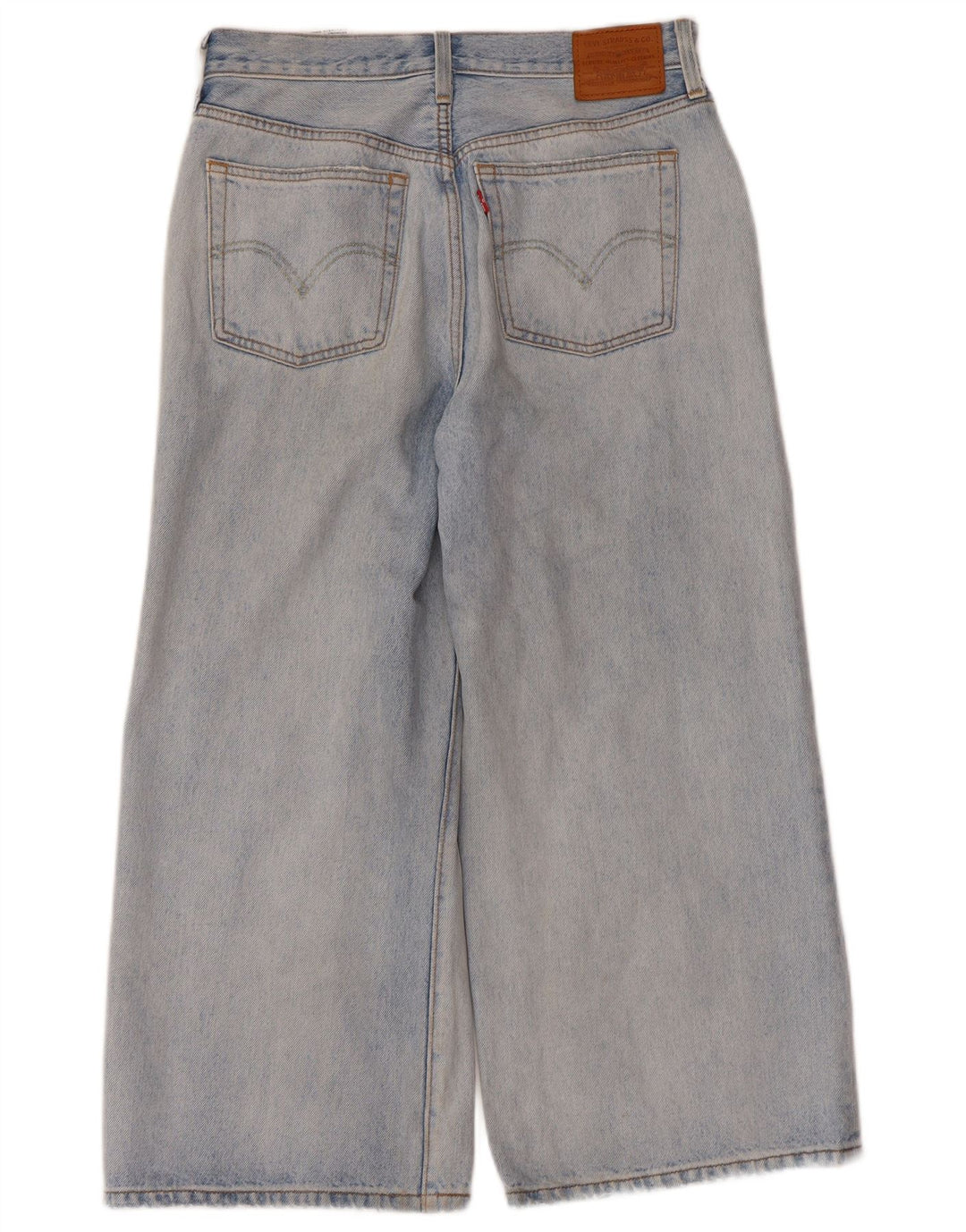 Γυναικείο τζιν Levi's Wide Leg Cropped W28 L23 Μπλε βαμβακερό