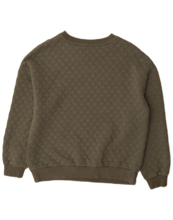 Marks & Spencer Γυναικεία φούτερ μεγάλου μεγέθους Jumper UK 12 Medium Khaki