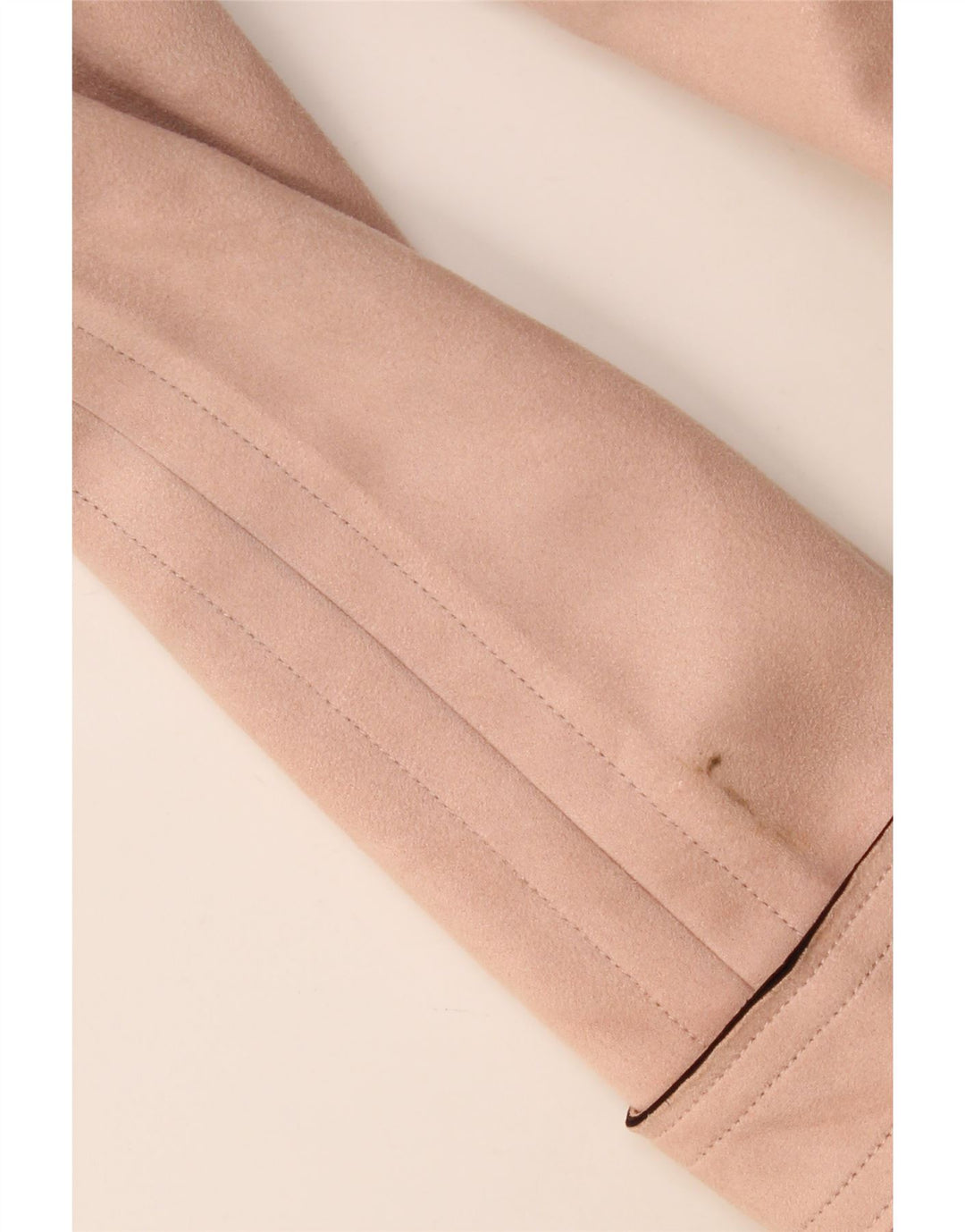 Zara Γυναικείο Πανωφόρι από Faux Suede UK 14 Medium Pink Polyester