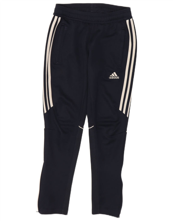 Παντελόνι αθλητικής φόρμας Adidas Boys 9-10 Years Navy Blue Polyester