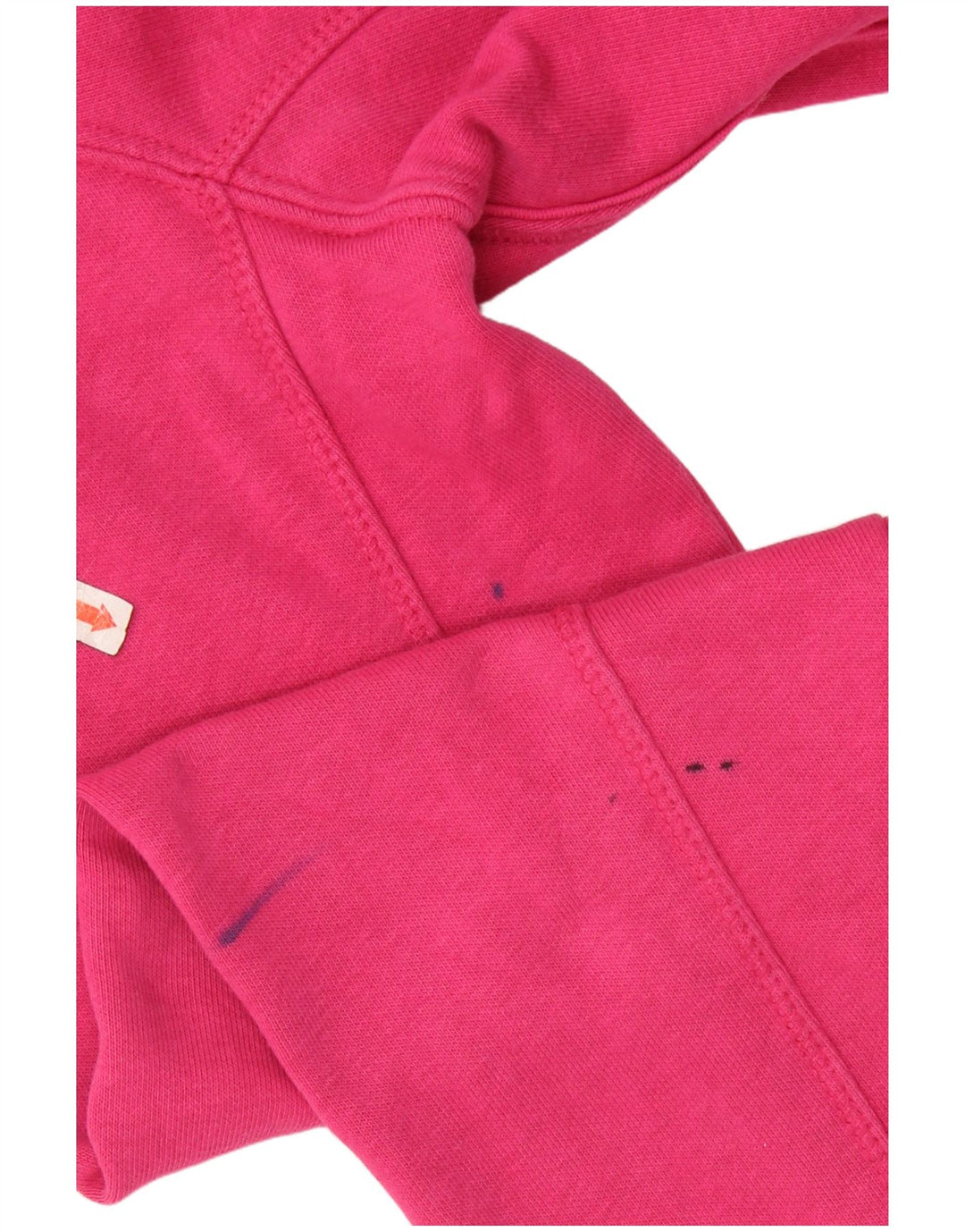 CHAMPION Γυναικεία Heritage Classics Graphic Hoodie Jumper UK 16 Large Pink