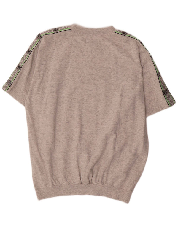 Ανδρικό γραφικό T-Shirt ASICS Top XL Γκρι