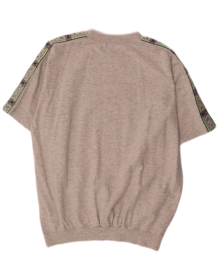 Ανδρικό γραφικό T-Shirt ASICS Top XL Γκρι