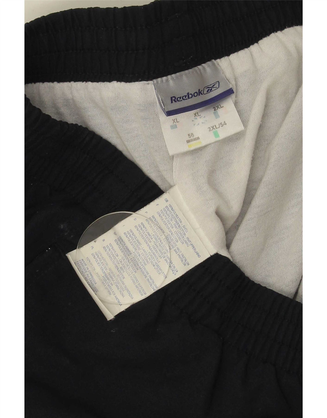 Ανδρική φόρμα Reebok Παντελόνι Joggers XL Navy Blue Polyester