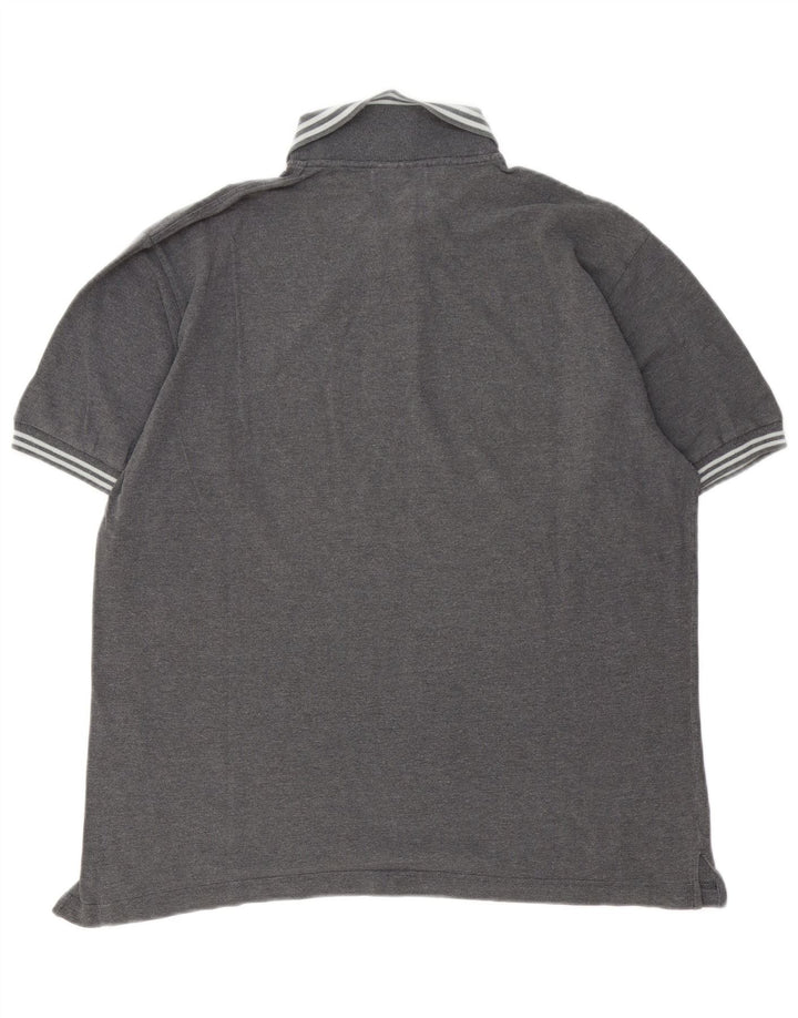Sergio Tacchini Ανδρικό Πόλο Μπλουζάκι μεγάλο γκρι βαμβακερό