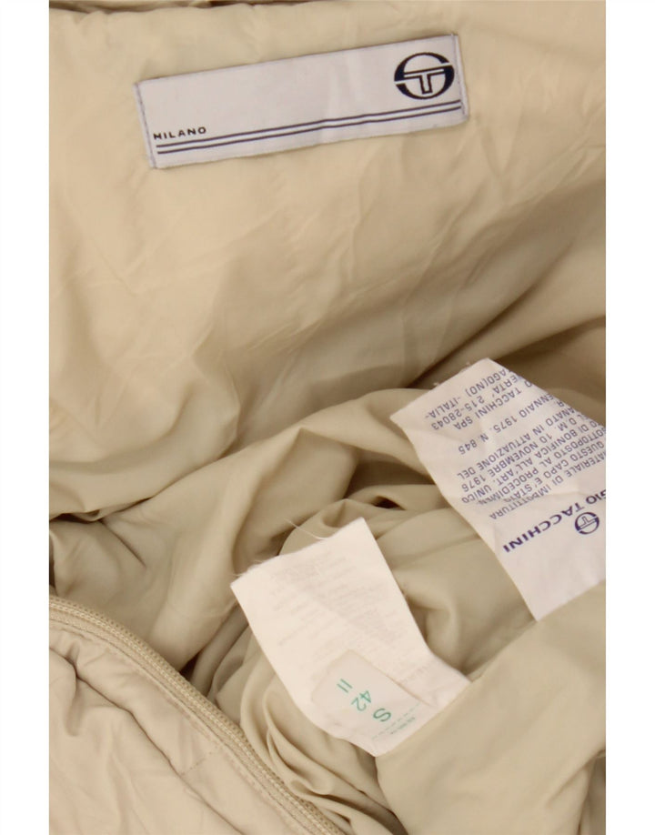 SERGIO TACCHINI Γυναικείο μπουφάν με κουκούλα IT 42 μεσαίο μπεζ πολυεστέρας